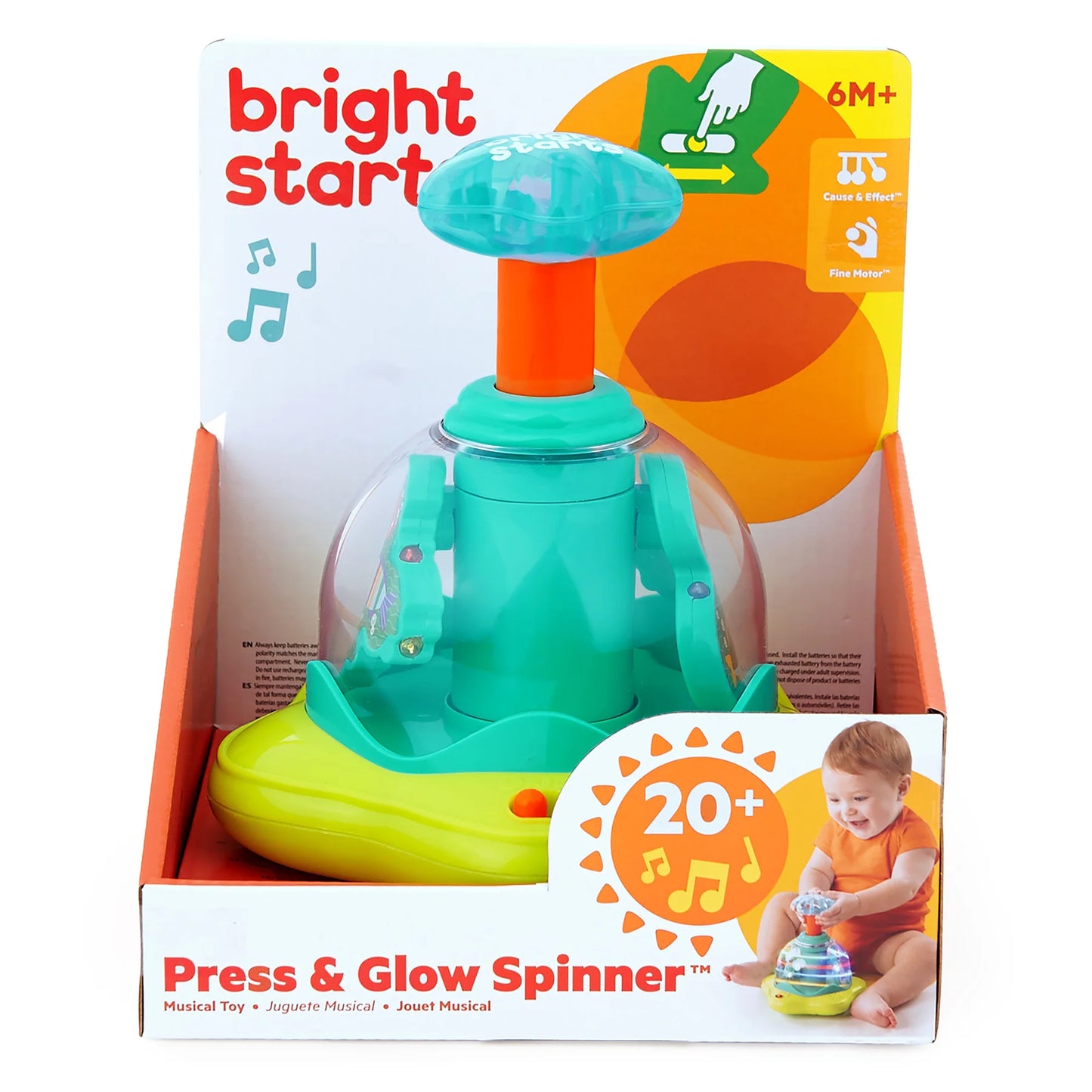 Bright Starts™ Press & Glow Spinner