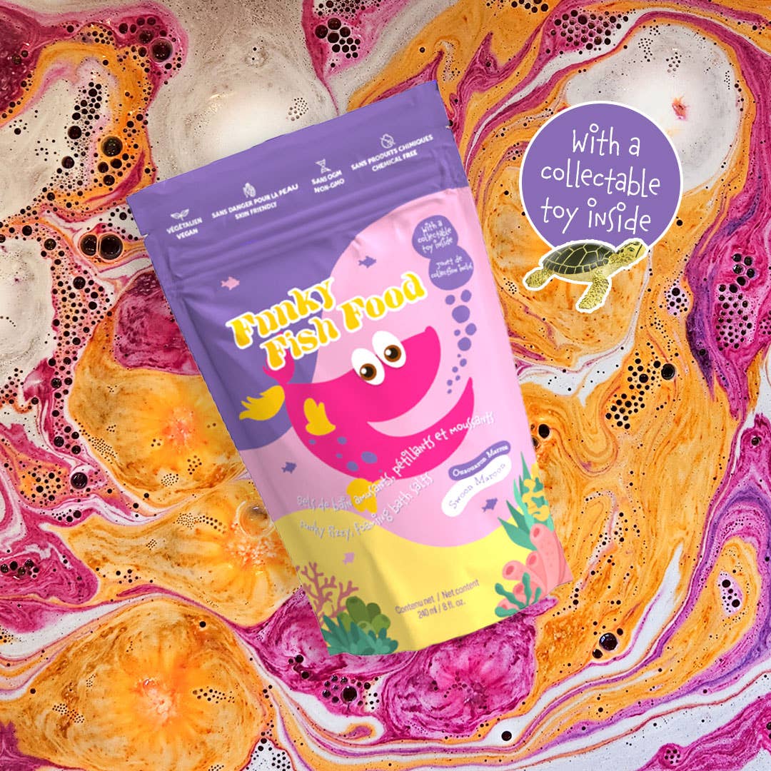 Loot Company Funky Fish Food - Swoon Maroon
