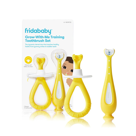 FRIDA BABY Grow-With-Me Training Toothbrush Set