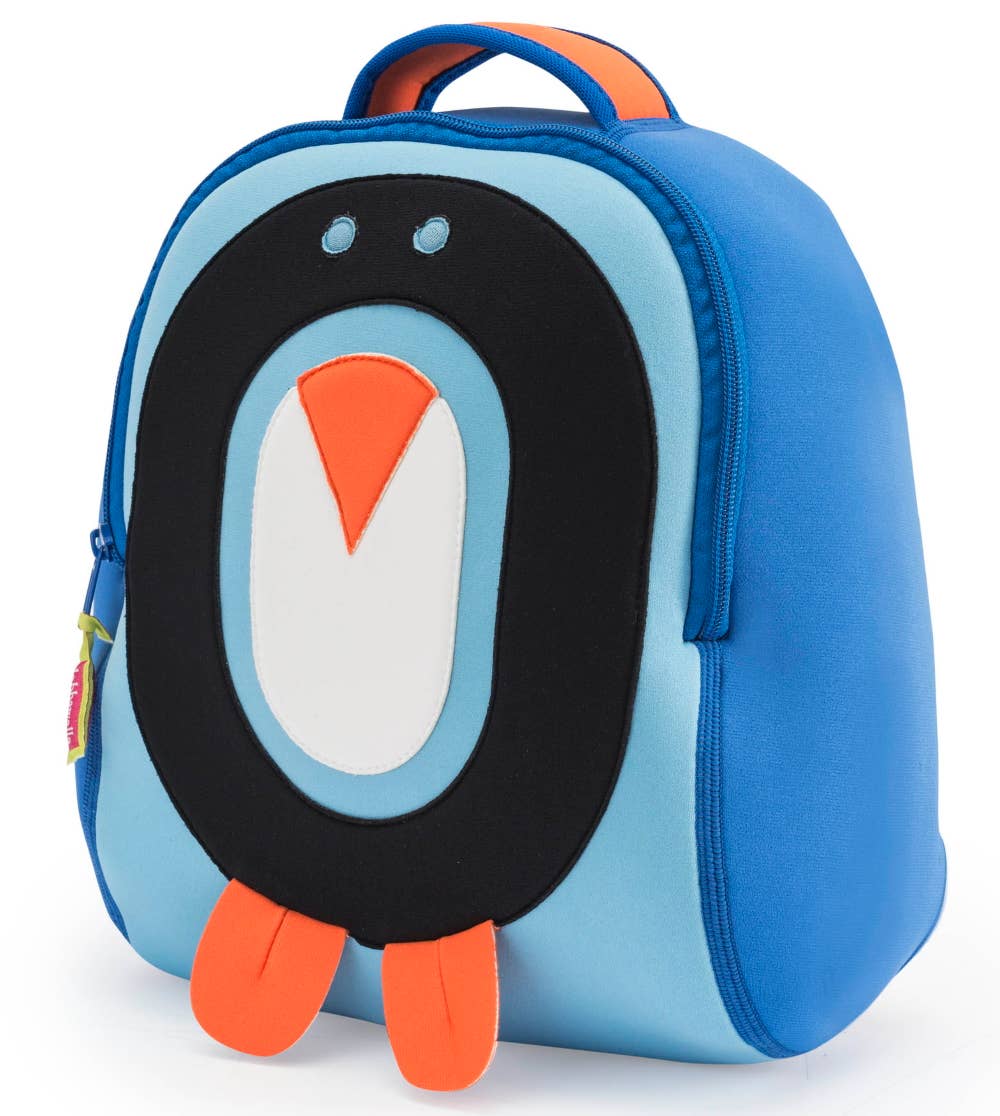 Dabbawalla Machine Washable Preschool Backpack, Penguin