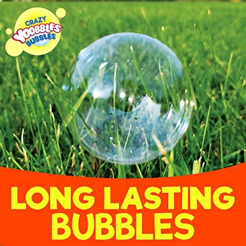 Bubble Bonanza Crazy Cathchables Yoobbles Bubble Blower with 3.5Oz Solution