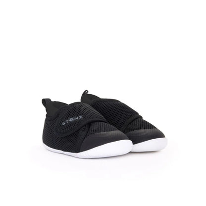 STONZ Cruiser Original Baby Shoes in Black - pair view