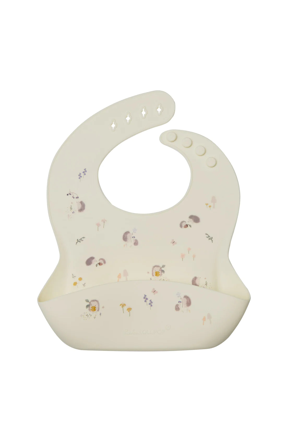 LOULOU LOLLIPOP Silicone Bib - Printed