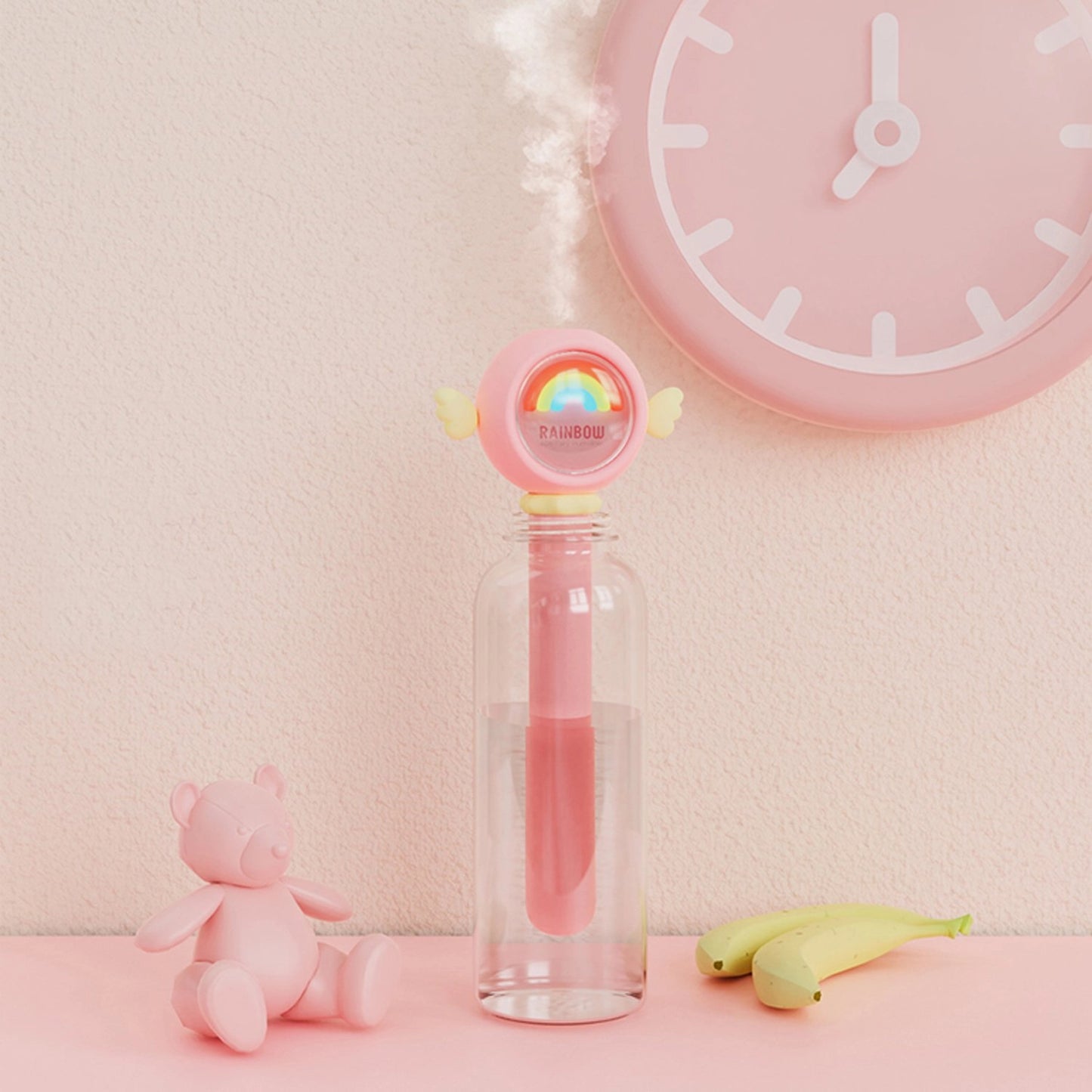 Nemibaby Portabal Rainbow Fairy Humidifier (Pink)