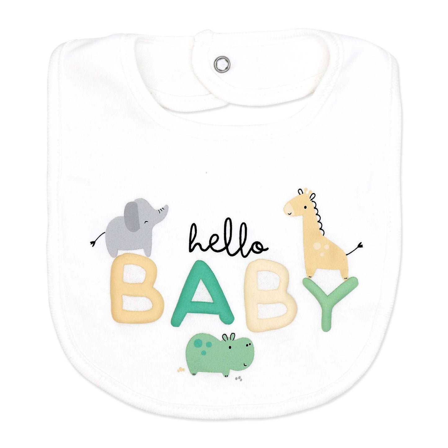 ROSE TEXTILE Neutral 5-Piece Multipack Set- Hello Baby