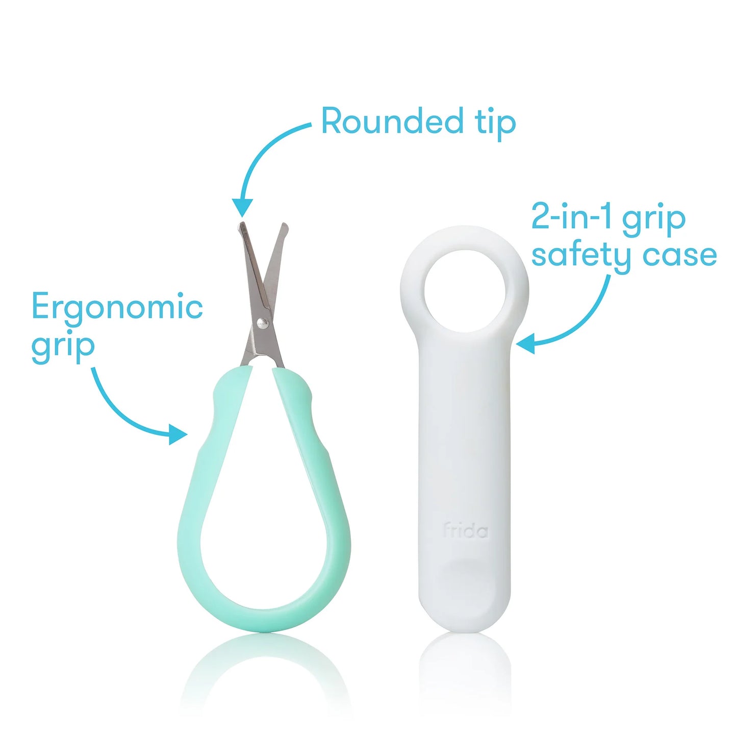 FRIDA BABY Easy Grip Nail Scissors