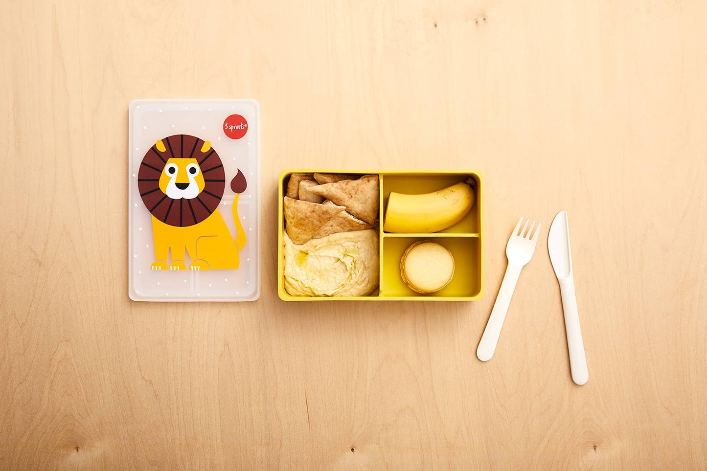 Lion Silicone Bento Box