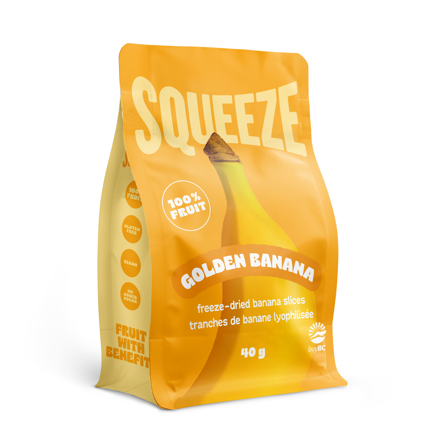 GOLDEN BANANA - FREEZE-DRIED BANANA SLICES (40g)