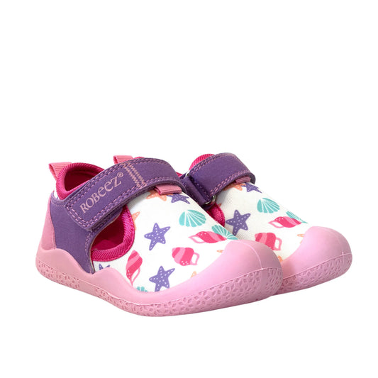 ROBEEZ Water Shoes - Jawsome - Seashells White