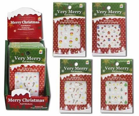 Christmas Nail Art - Display