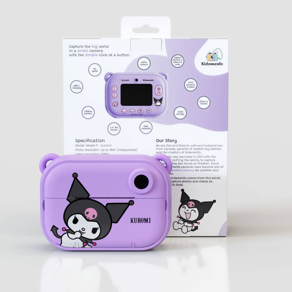 Kidamento Kuromi – Print & Digital Camera - Model P