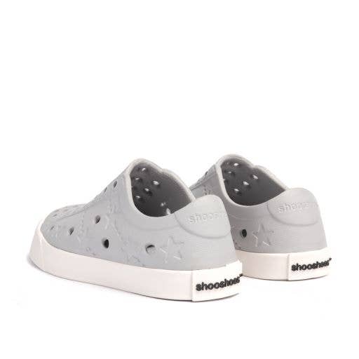 WE ARE ALL STARS - SHOOSHOOS TODDLER KIDS SHOES WATERPROOF: GREY / US10