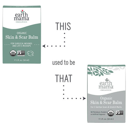 Earth Mama Organics Organic Skin & Scar Balm - product photo
