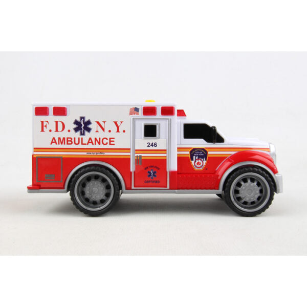 DARON FDNY AMBULANCE W/LIGHTS & SOUND