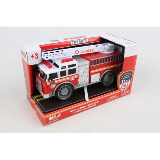 DARON FDNY FIRE TRUCK W/LIGHTS & SOUND