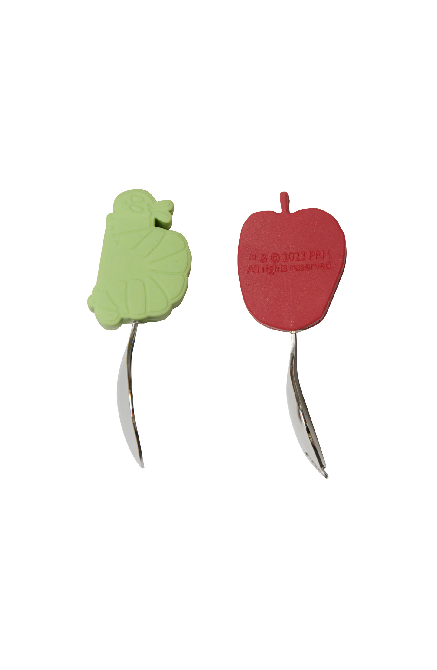 LOULOU LOLLIPOP Eric Carle - Learning Spoon and Fork Set - Caterpillar