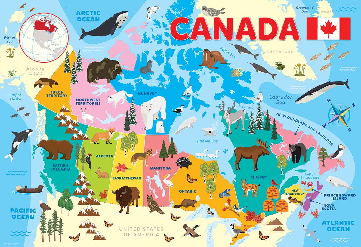 Map of Canada