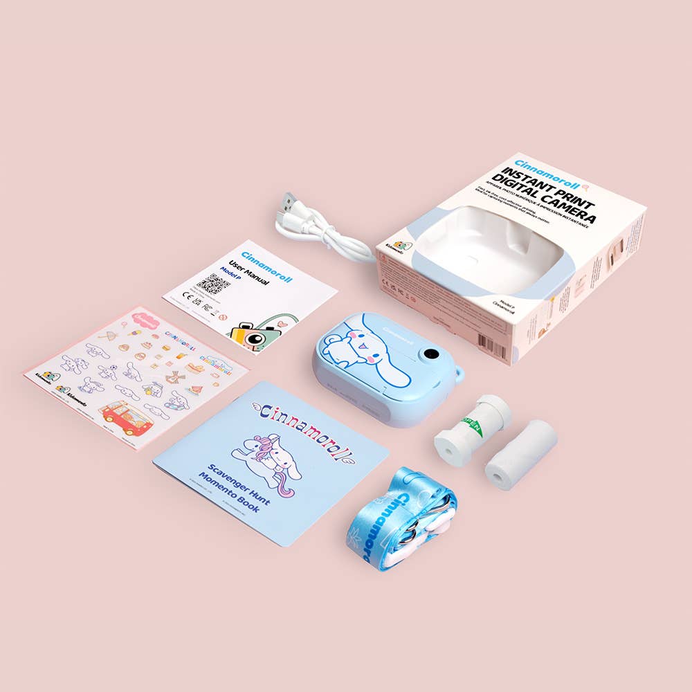 Kidamento Cinnamoroll – Print & Digital Camera - Model P