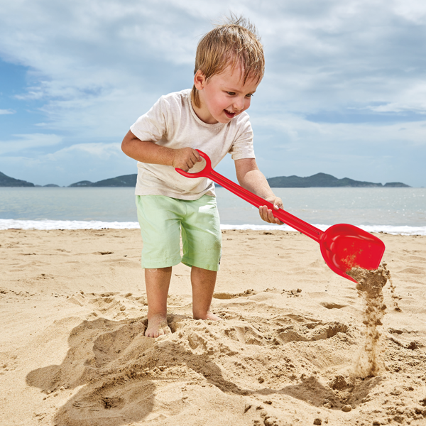 Hape® MIGHTY SHOVEL-RED Beach Toy