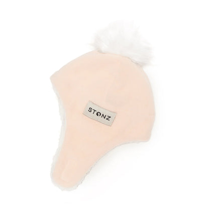 STONZ Fleece Hat in Haze Pink - product photo