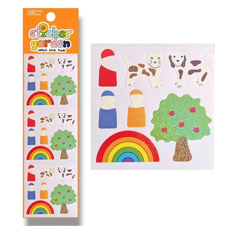 Twinkle Natural Play Wooden Toys Stickers for Kids