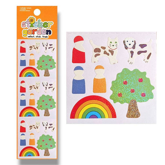 Twinkle Natural Play Wooden Toys Stickers for Kids