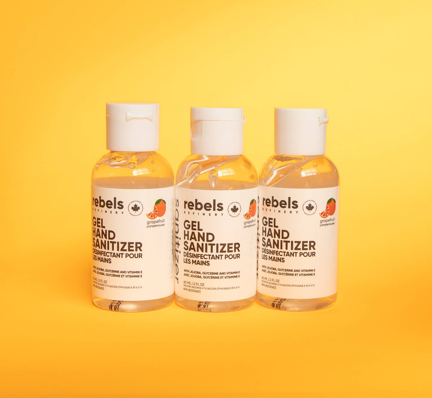Grapefruit Hand Sanitizer GEL 60ml