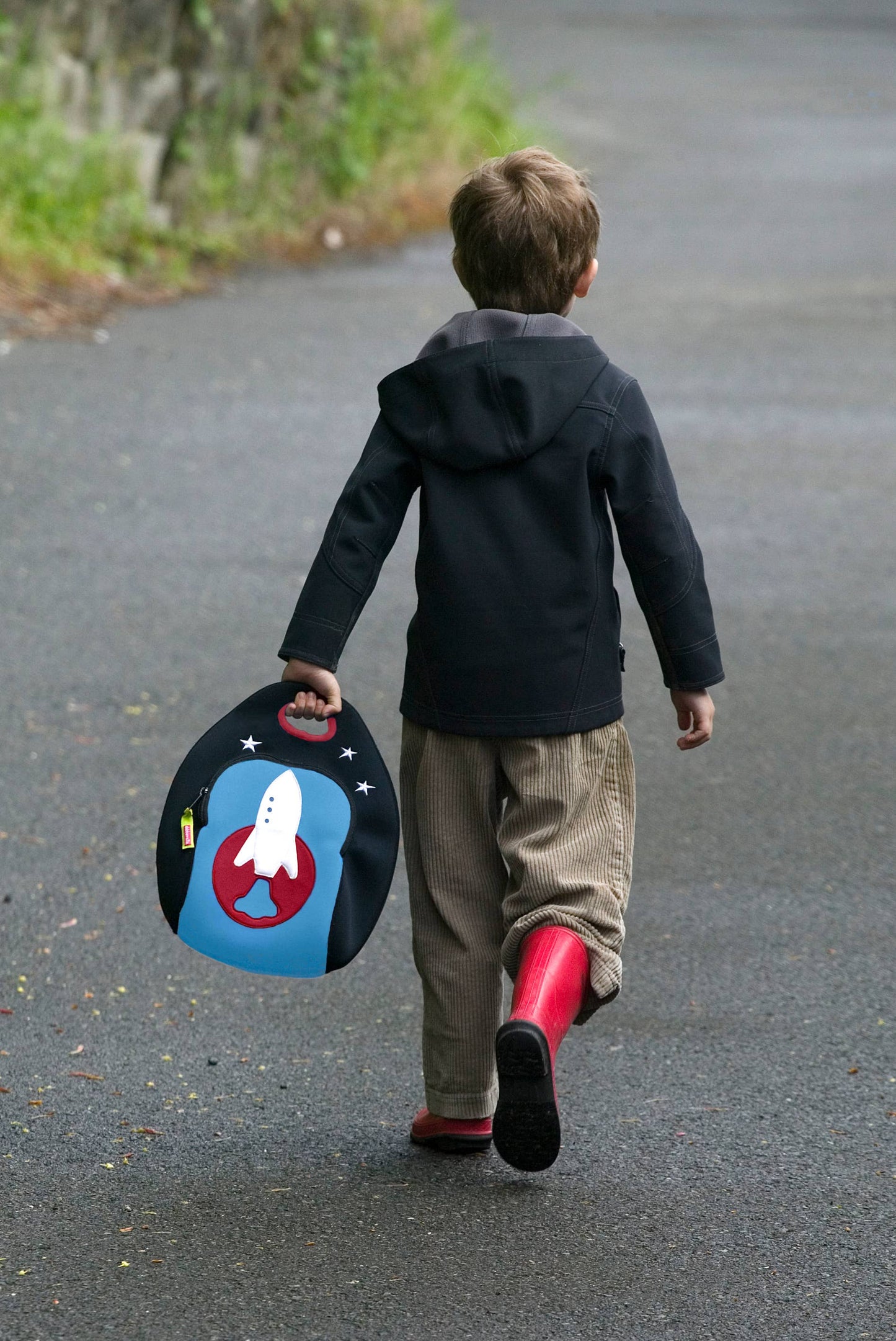 DabbaWalla Machine Washable Insulated Lunch Bag, Rocket
