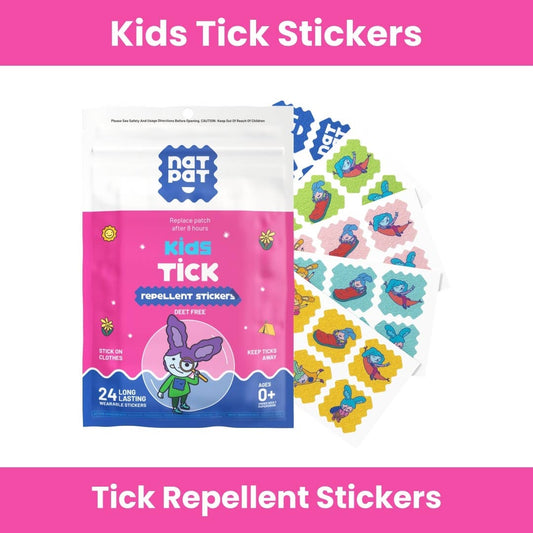 Kids Tick Repellent Stickers | Insect Repellent Stickers: 1 Pack