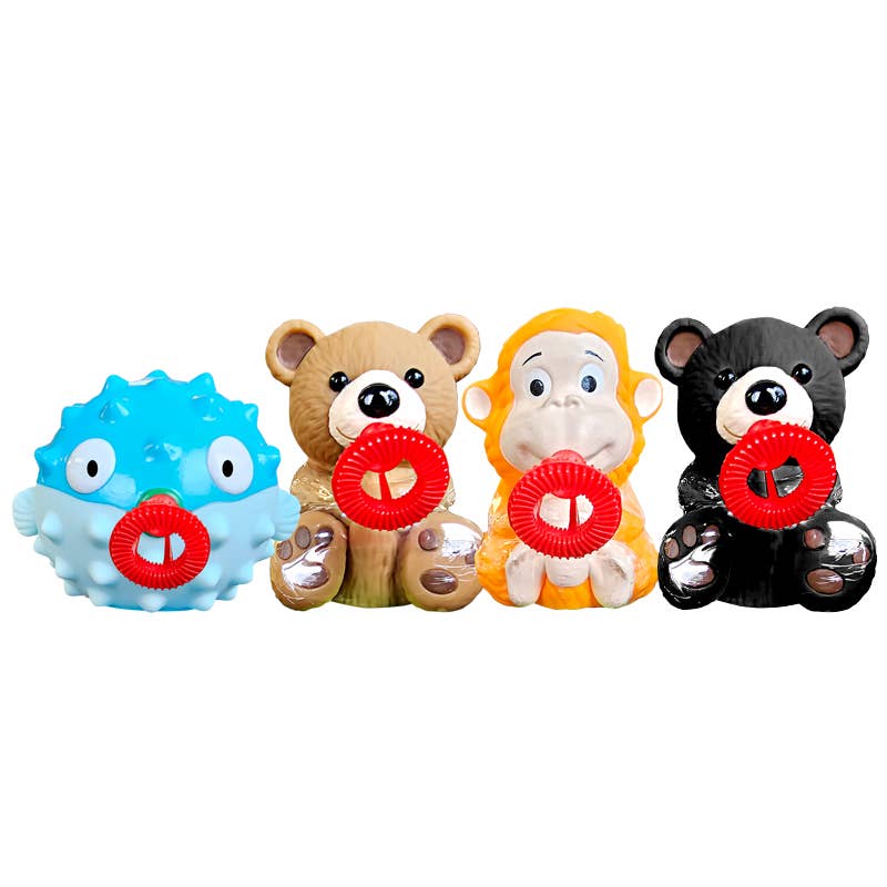 Bubble Bonanza Lil Squeezers Soft Squishy Bubble Blower Assortment