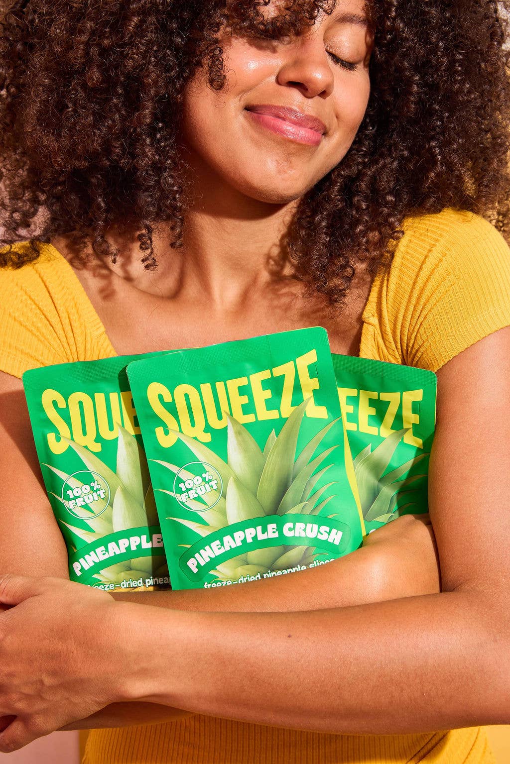 PINEAPPLE CRUNCH - FREEZE-DRIED PINEAPPLE SLICES (30g)