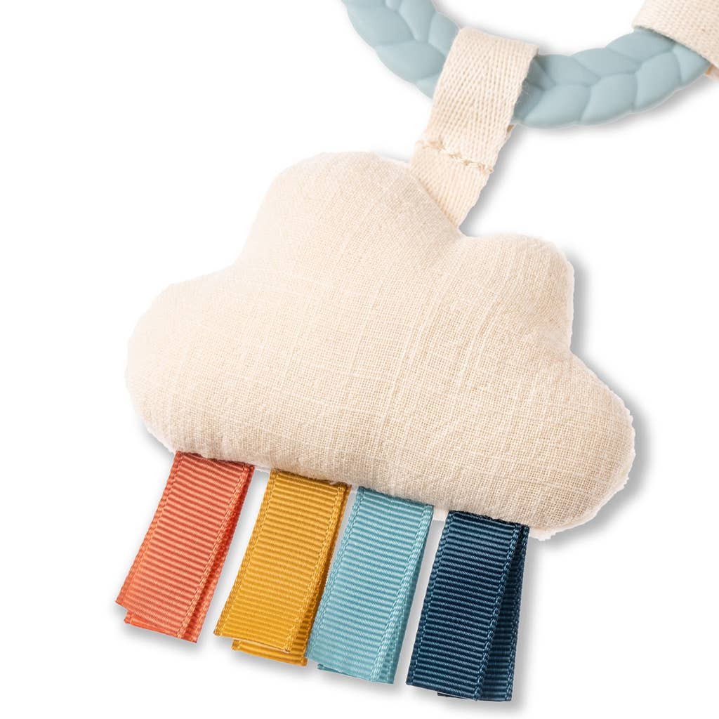 Bitzy Busy Ring™ Teething Activity Toy: Veggie