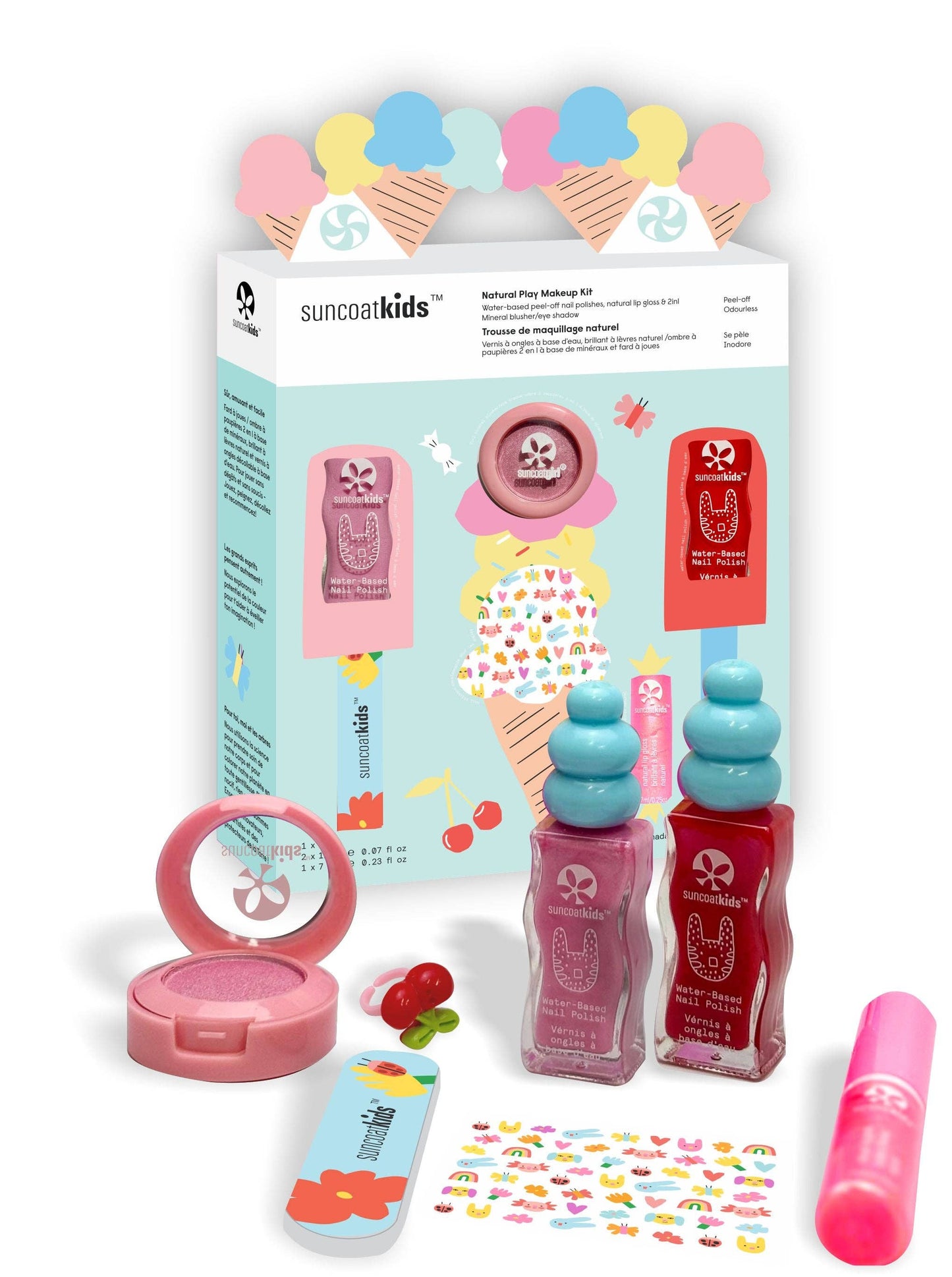 SUNCOAT Candy Cone Makeup Kit