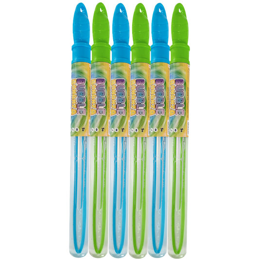 Bubble Bonanza 4oz Bubble Sticks for kids with giant wand