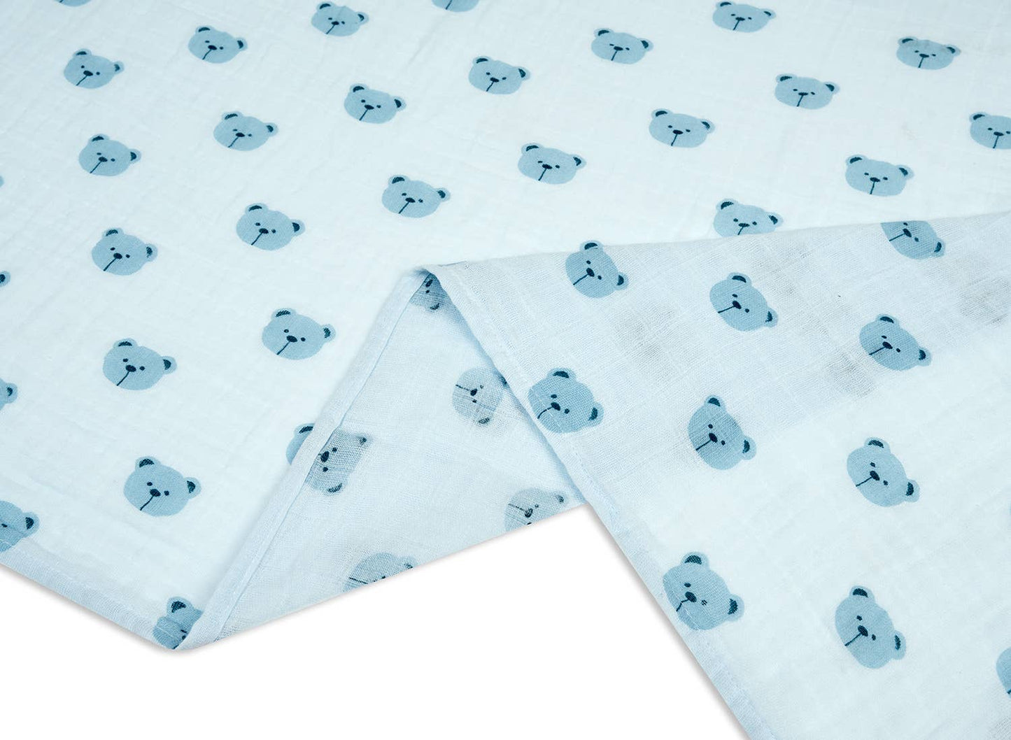 2PC Pack Muslin Swaddles 36" X 40": Beige