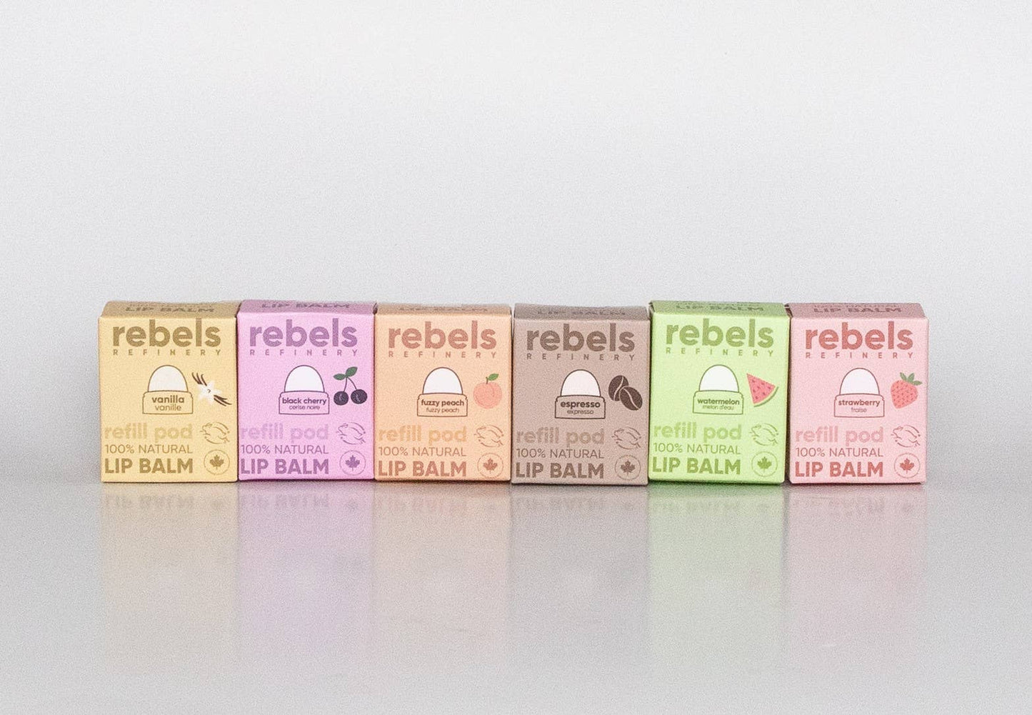 Rebel Refinery organic Refillable Lip Balm