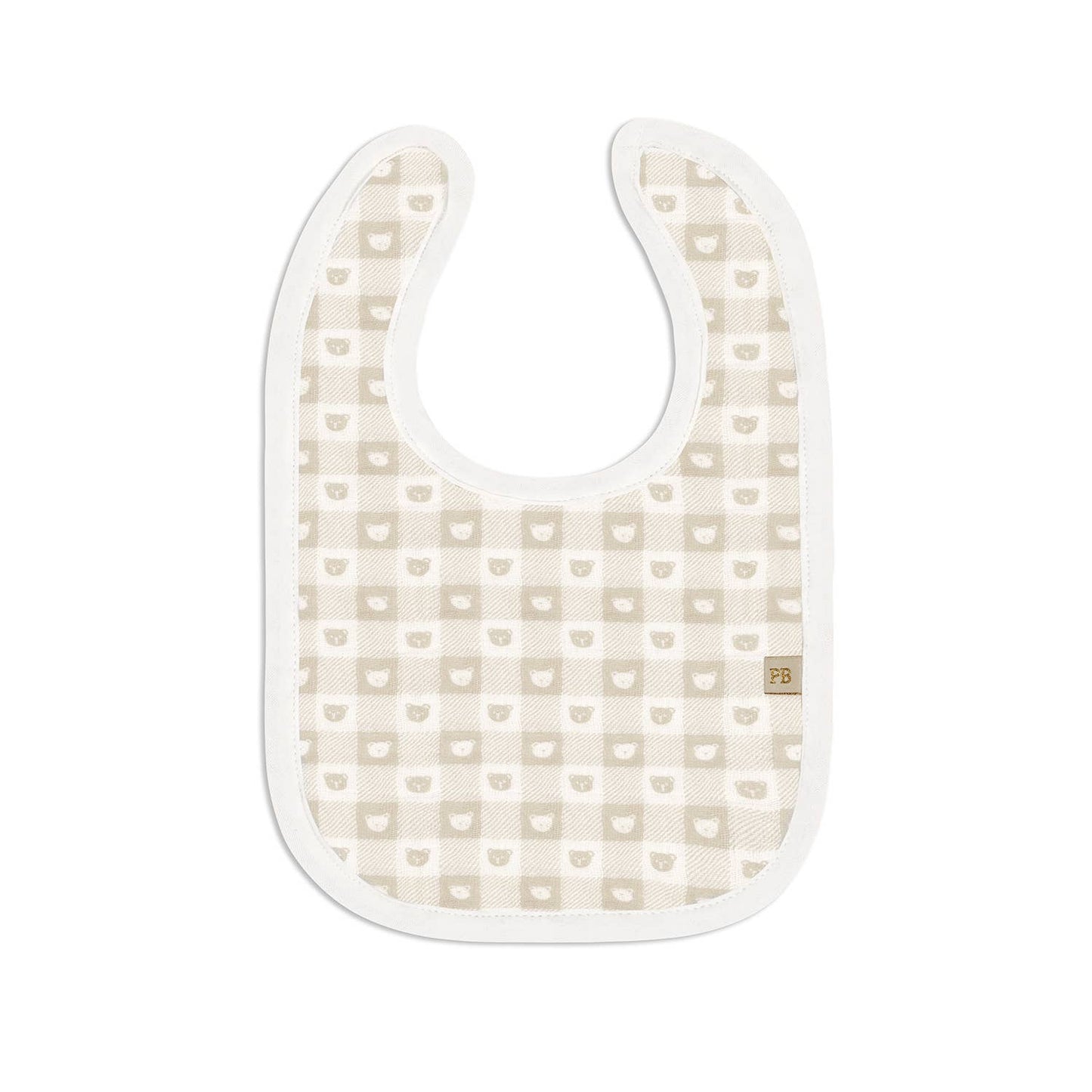 3 Pc Pack Muslin Bibs One Size : Blue