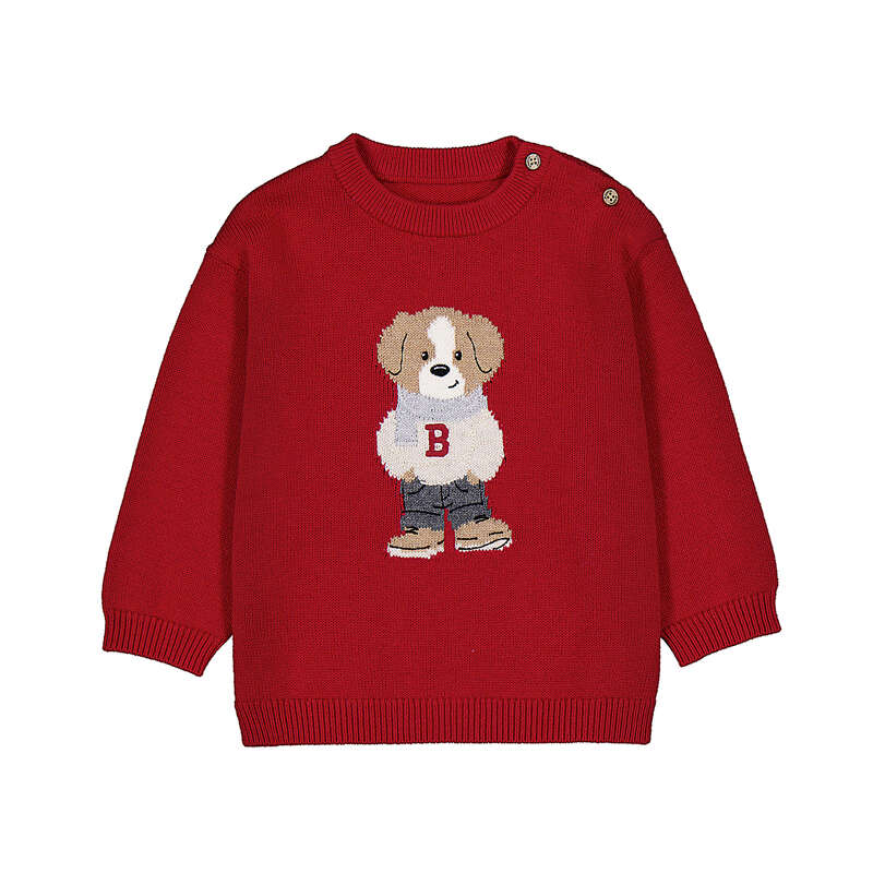 Mayoral Baby Boy Character intarsia sweater