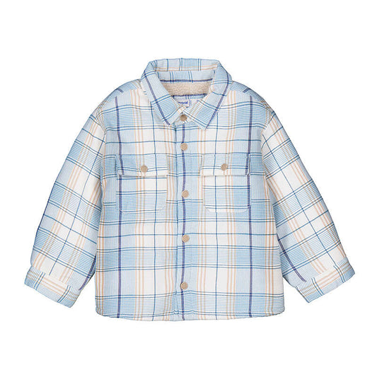 Mayoral Baby Boy Plaid Overshirt