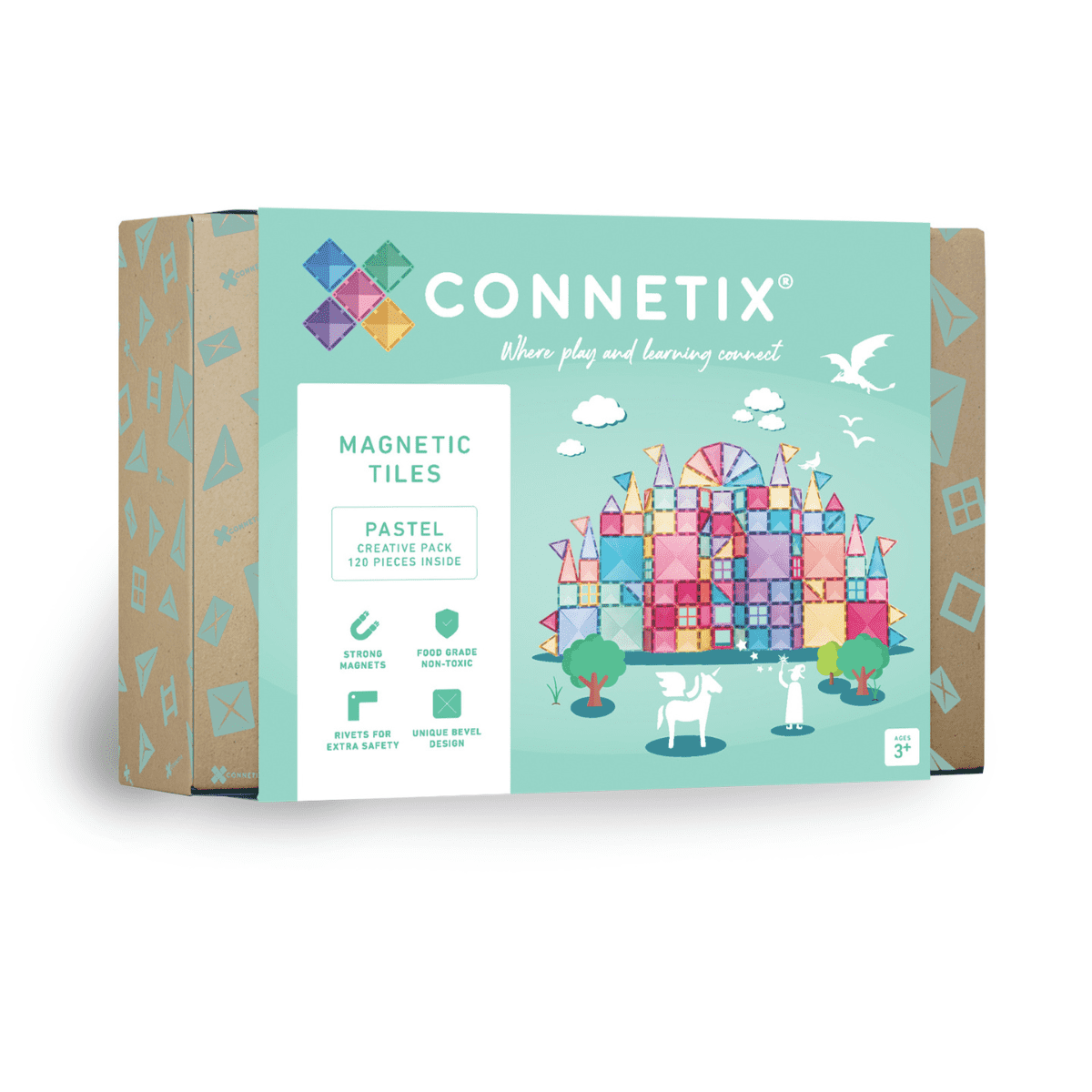 CONNETIX Pastel Creative pack 120 pc