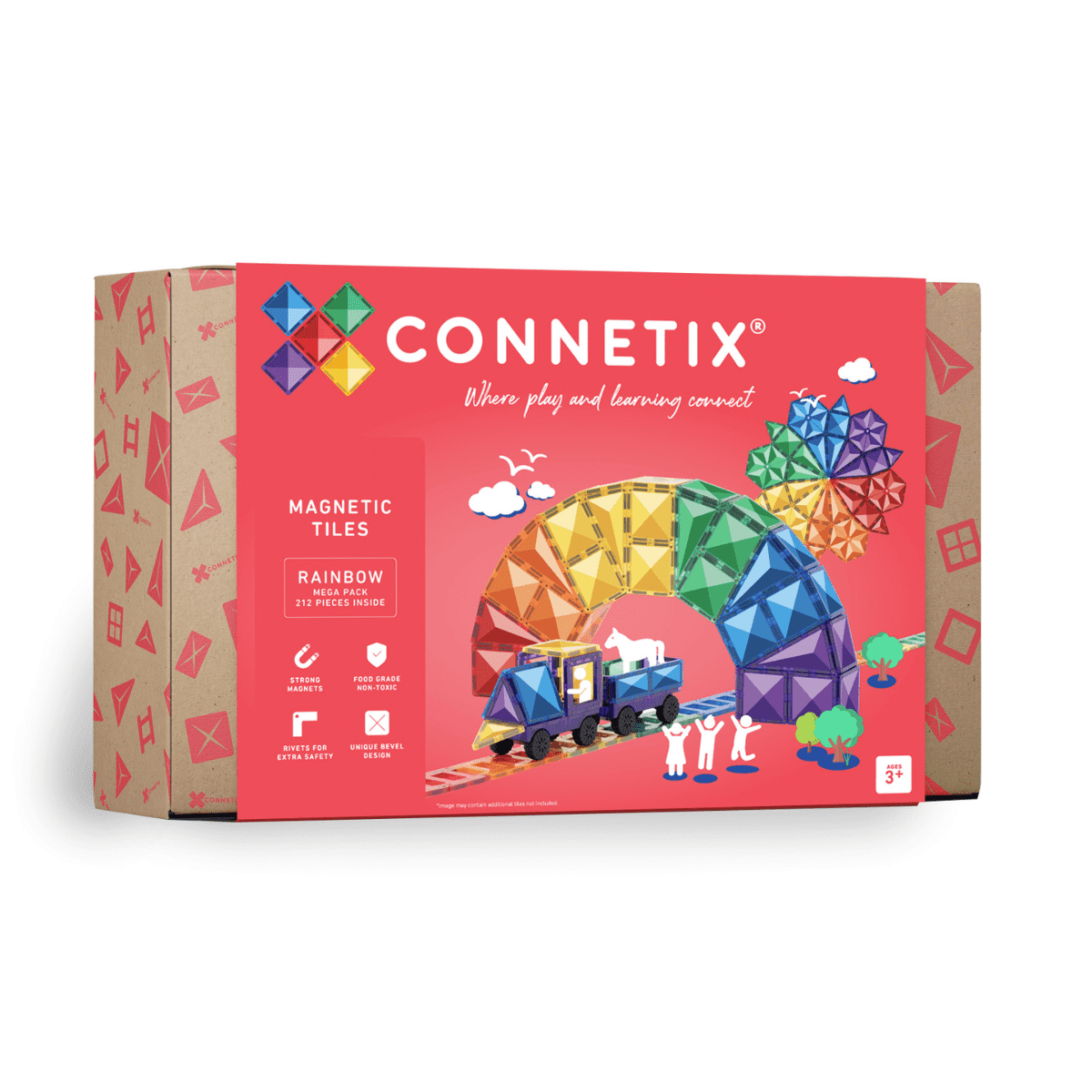 CONNETIX Rainbow Mega Pack 212 pc