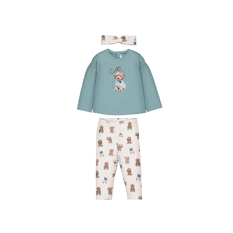 Mayoral Baby Girl Leggings and headband set