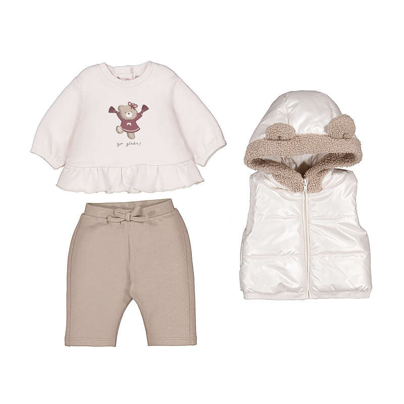 Mayoral Baby Girl Vest Tracksuit