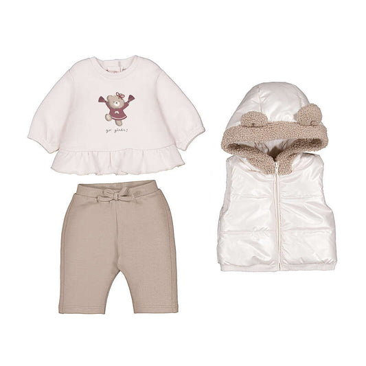 Mayoral Baby Girl Vest Tracksuit