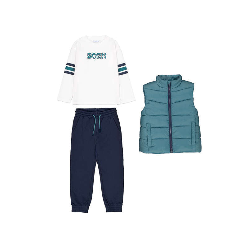 Mayoral Mini Boy Pant t-shit vest set