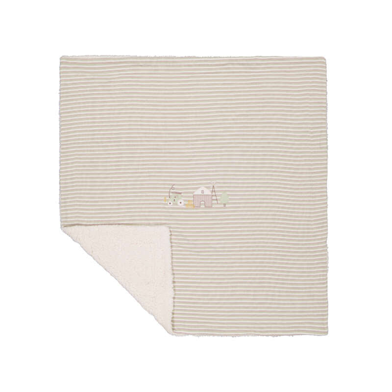 Mayoral Baby Care Blanket With Fur Lining