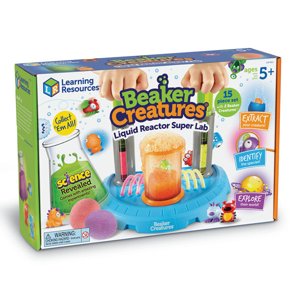 BEAKER CREATURES-LIQUID REACTOR SUPERLAB – LEARNING RESOURCES