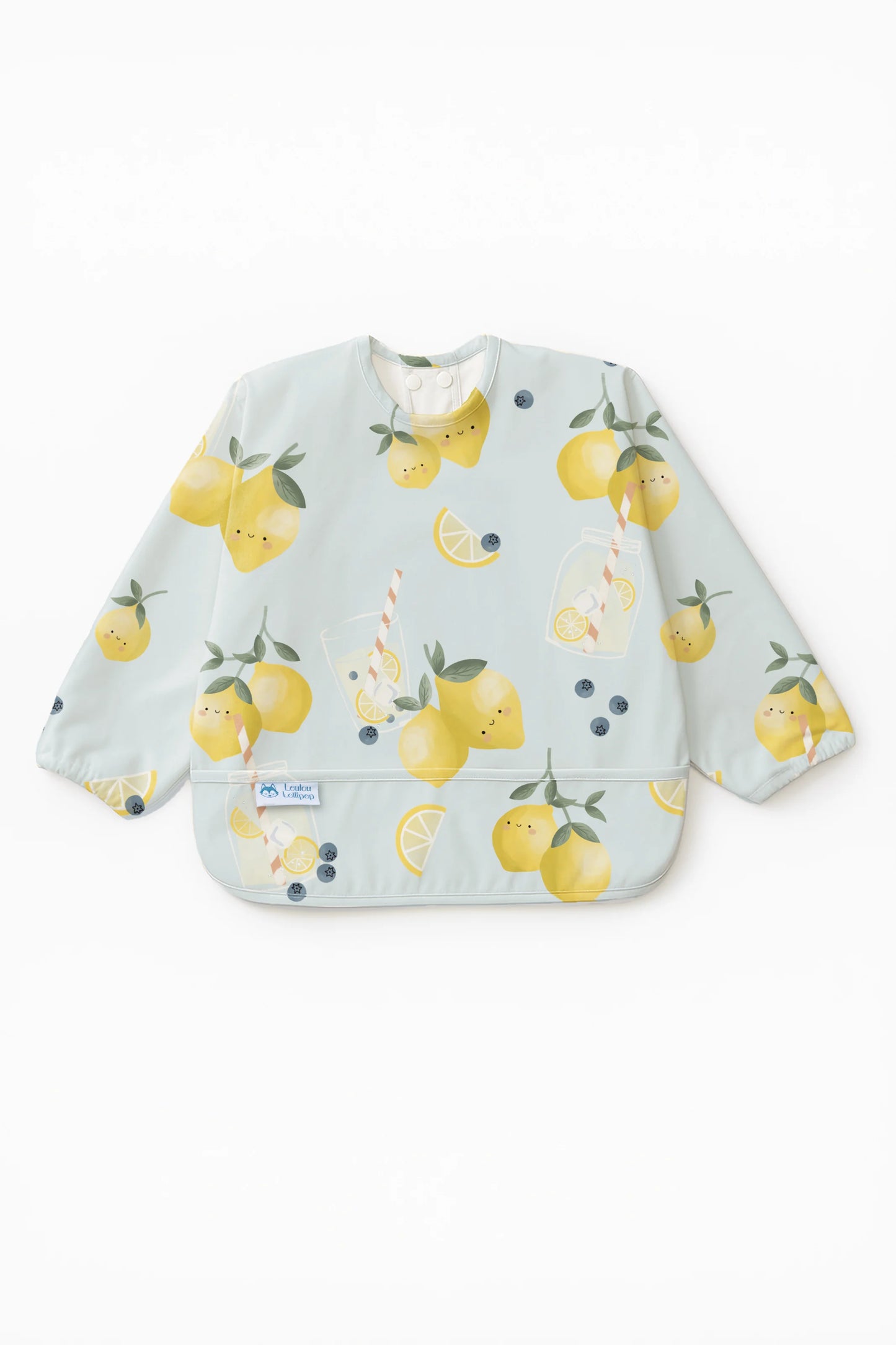 LOULOU LOLLIPOP Long Sleeve Waterproof Bib