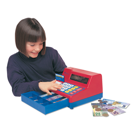 LEARNING RESOURCES - PRETEND & PLAY CALCULATOR CASH REGISTER