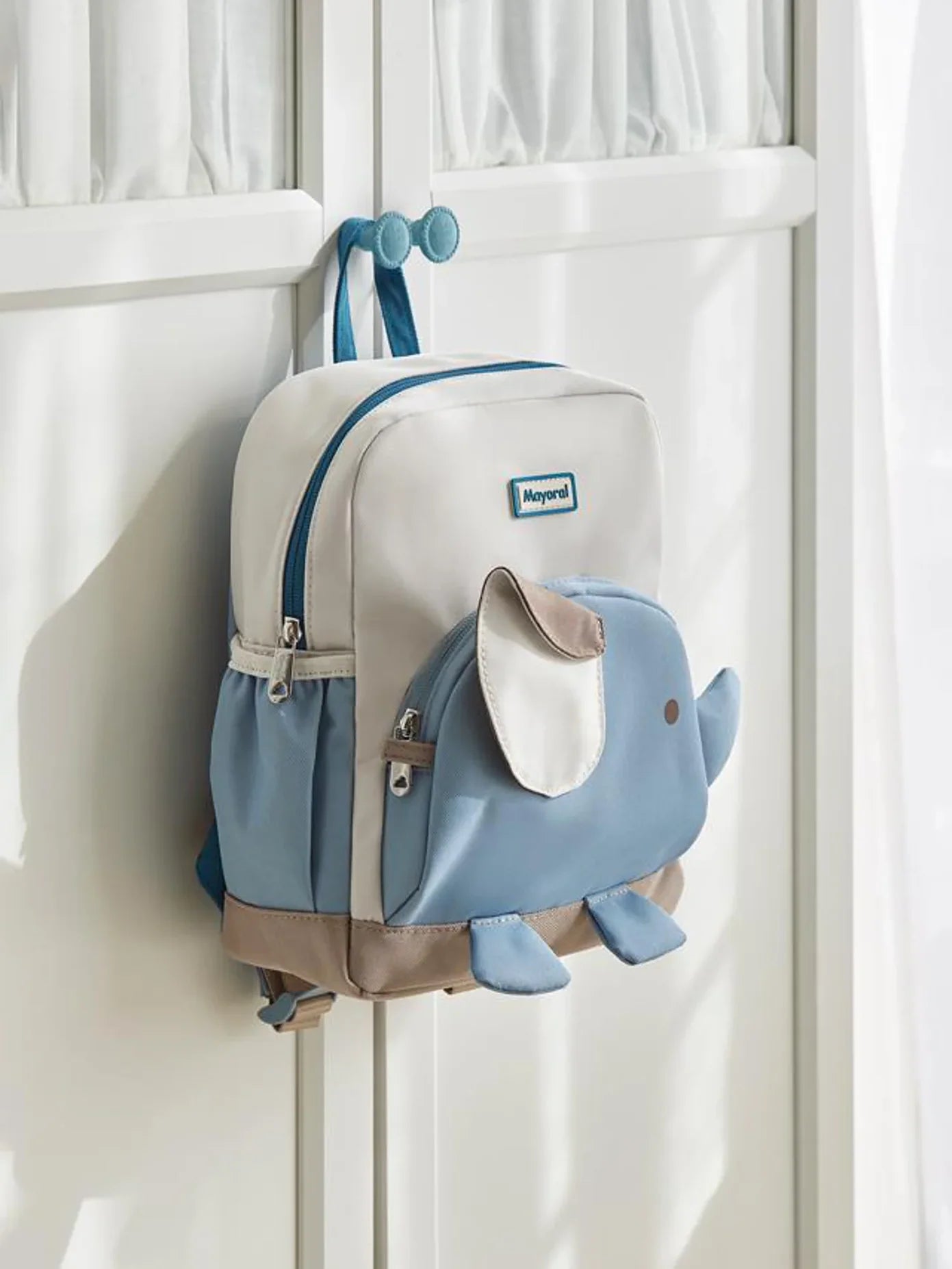 Mayoral Blue Elephant Backpack